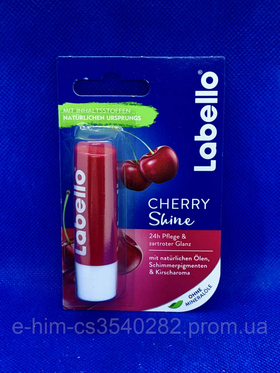 Помада гигиеническая вишня Labello Lippenpflege Cherry Shine, 4,8гр ...