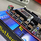 Socket 1366 / X58 / 2xDDR3 / Материнська плата для Xeon E5520 / E5645 / X5670 / X5690, фото 4