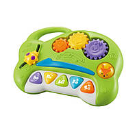 Дитяча розвиваюча іграшка музичне піаніно для малюків 1564 А/QF 366-047 світло звук шестерні ігрова панель