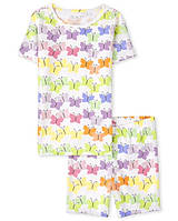 5л, рост 108-112. Пижама с шортами Бабочки Childrens Place хлопковая. В наличии!