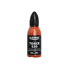 Барвник Element Decor Toner №520 Глиняно-коричневий 20мл