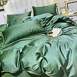 Якісна постільна білизна із сатину Євро розмір 200*220 см, фото 3