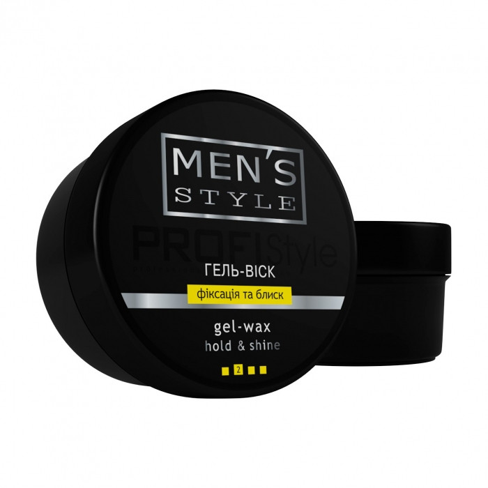 Гель-віск для волосся Profistyle Men's style 80 мл, чоловіча серія, фото 1