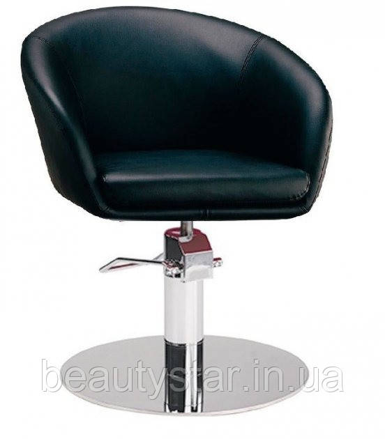 Перукарське крісло на гідравліці Мурат Г перукарські крісла для салонів краси на круглій базі