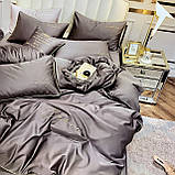 Двоспальна постільна білизна високої якості із сатину 180*220 см. Розмір 2.0, фото 3