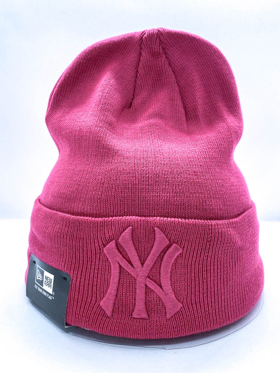Шапка NY New York Yankees MLB Нью-Йорк Янкіс Рожева ТОП ЯКІСТЬ