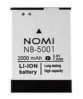 Аккумулятор Nomi i5001 EVO M3 / NB-5001 (2000 mAh) orig
