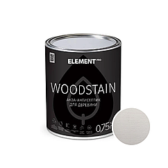 Деревозахисний засіб Element Pro Woodstain білий 0.75л