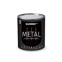 Емаль антикорозійна Element Metal Pro 3 в 1 синій глянець 0.7 кг