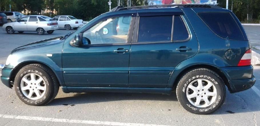 Ветровики Mercedes Benz M-klasse (W163) 1996-2005 Cobra Tuning