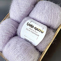 Lana Gatto Silk Mohair 9374 Лилово-серый