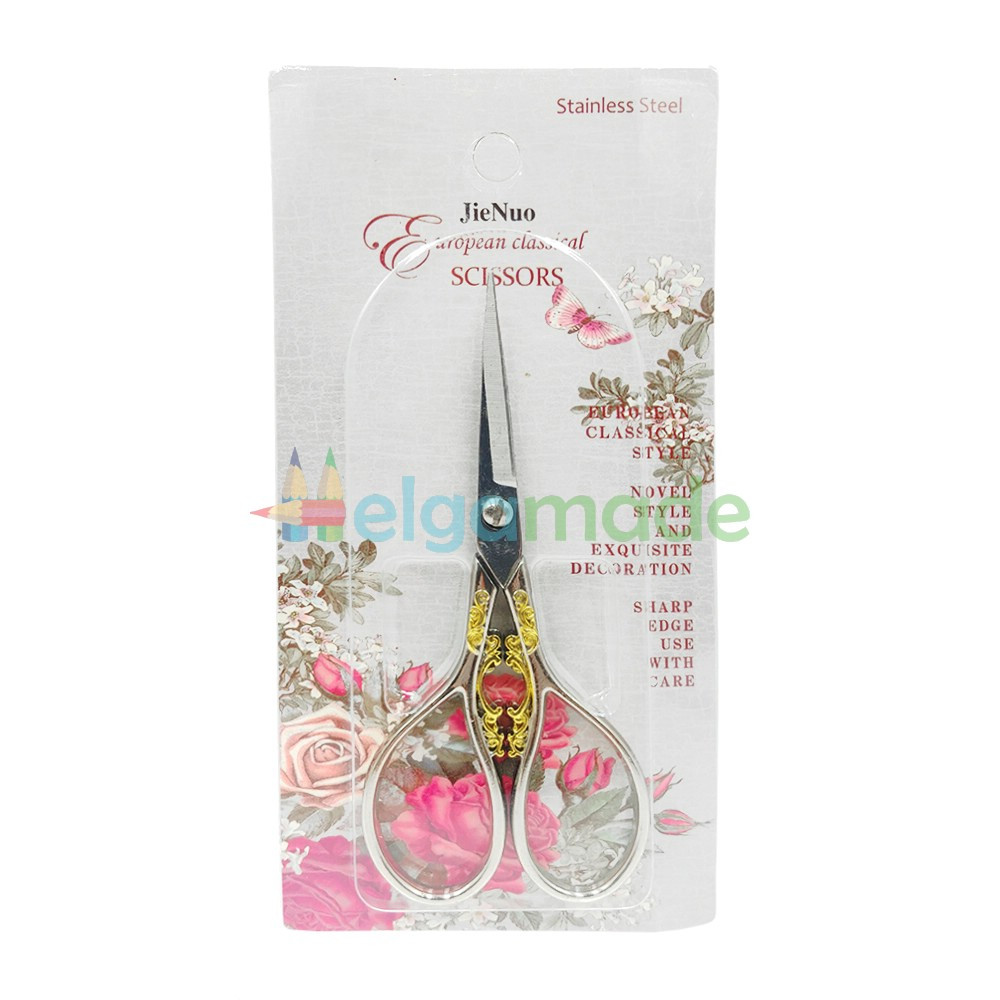 Ножиці для дрібних деталей, ЗОЛОТО, 11 см, фото 1