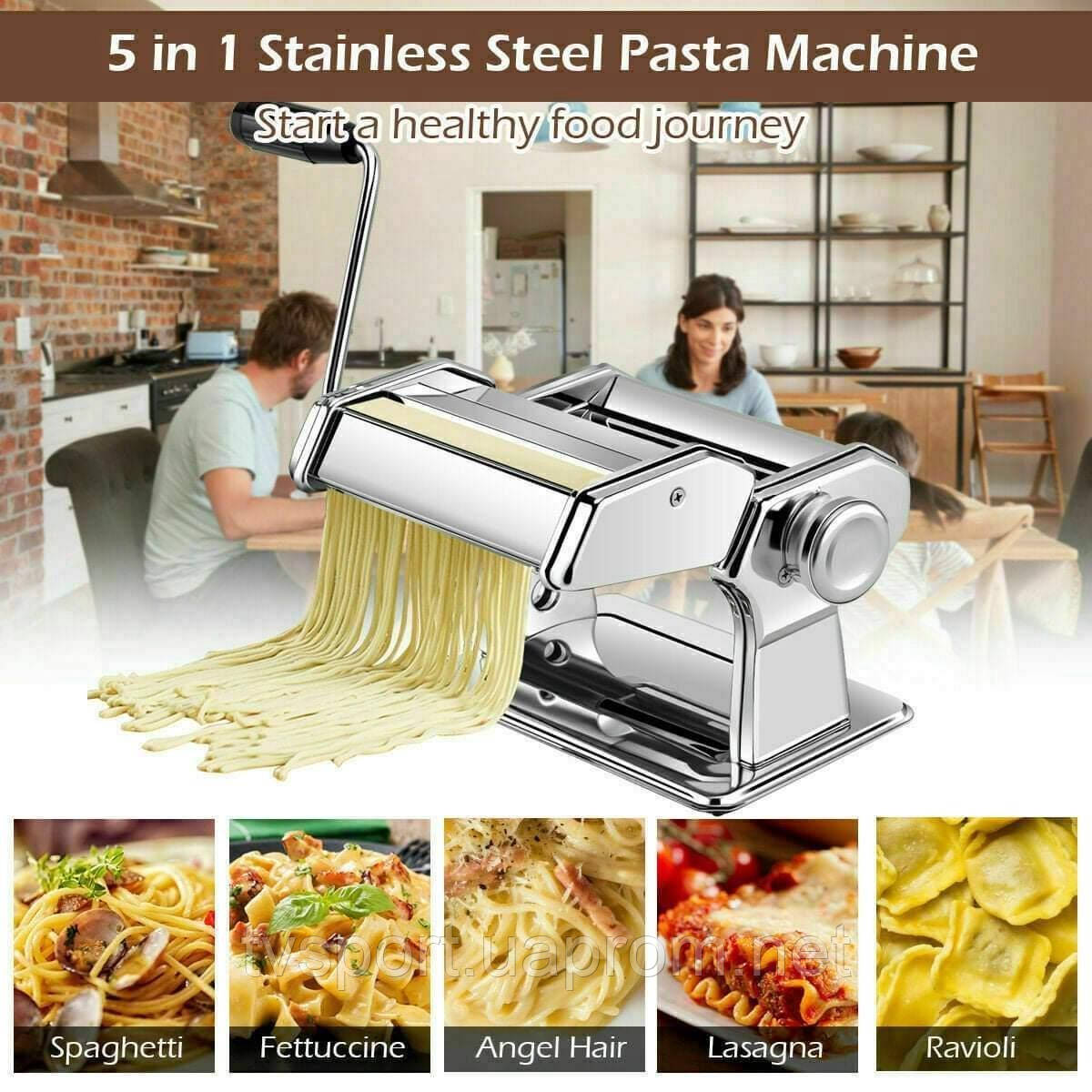 Пельменница Равиольница Лапшерезка 5 в 1 Pasta Maker Deluxe Оригинал! - фото 2 - id-p453494072