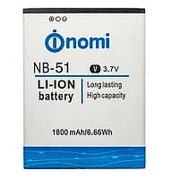 Акумулятор Nomi i300 NB-5C (1500 mAh) orig