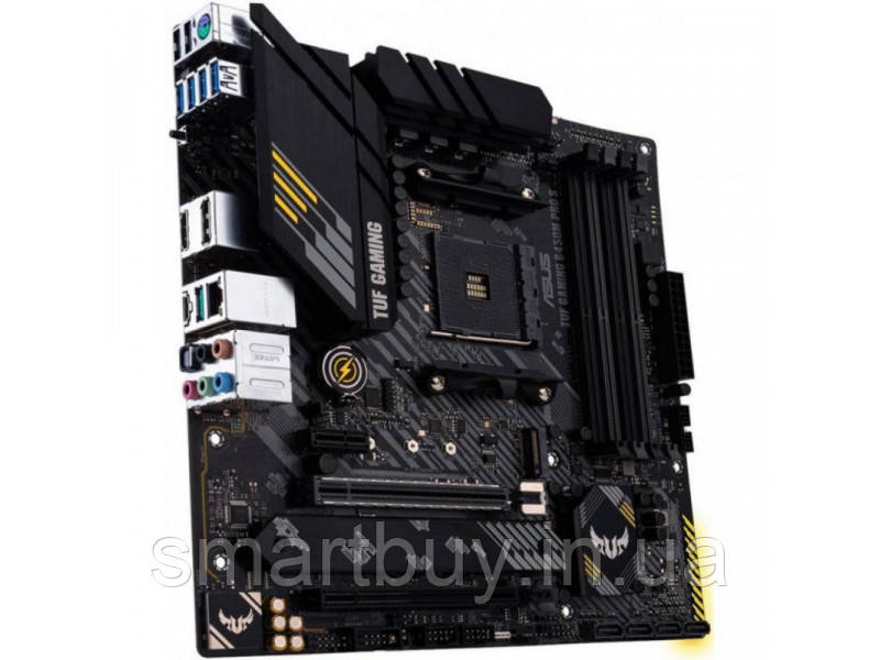 Материнська плата Asus TUF Gaming B450M-Pro S (sAM4, AMD B450, PCI-Ex16)