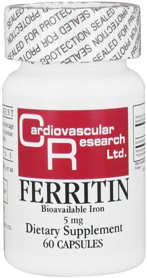 Cardiovascular Research Ferritin / Ферритин биодоступное железо 5 мг 60 ...