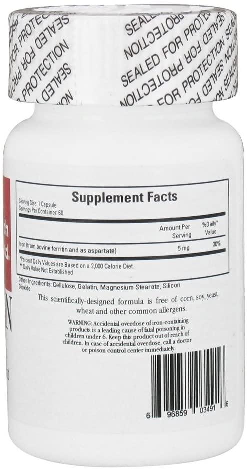 Cardiovascular Research Ferritin / Ферритин биодоступное железо 5 мг 60 ...