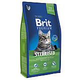 Brit Premium Sterilised Chicken для стерилізованих кішок із куркою 1.5 кг, фото 3