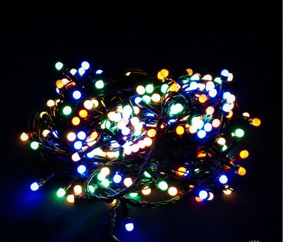 Гірлянда "нитка" 300 LED кольорова [nx0014], фото 1