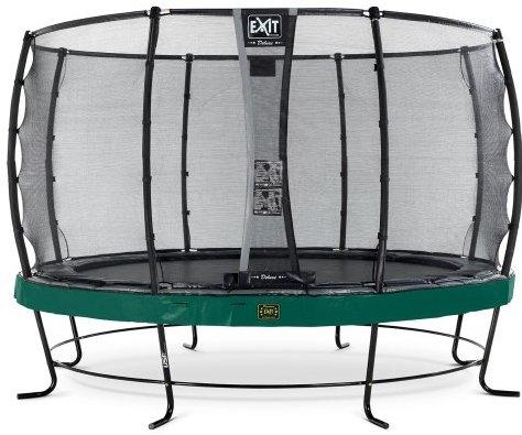 Батут EXIT Elegant Premium 427cm зелений, виставковий зразок
