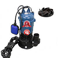 Насос дренажно фекальний  Akwa Pumps  WQD 10 - 1,1 kWt гарантія 3 роки