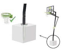 Баскетбольна стойка EXIT Galaxy + кільце з амортизацією, фото 4