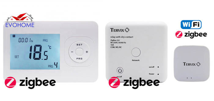 Купить Термостат для котла с Wi-FI и ZigBee система "Умный Дом", цена ...