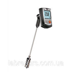 Технічний термометр testo 905-Т2 з підпружиненою термопарою для вимірювання на поверхні. Німеччина