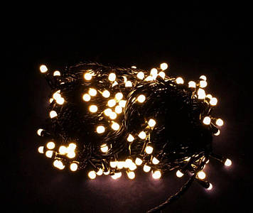 Гірлянда "нитка" 300 LED тепла біла [nx0011]