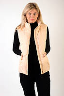 Пуховые жилетки женские оптом от производителя My star 37Є, лот 4 шт. 4