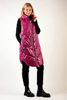 Длинные женские жилетки купить оптом  Fly 37Є, лот 2 шт. 1