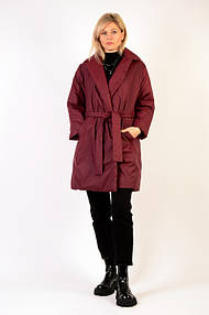 Итальянское синтепоновое пальто - халат оптом Rosa Shock  48Є, лот 3 шт. 1