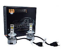 Автомобильные светодиодные лампы с цоколем H7, модель CANBUS LED TBS DESIGN 45W 30000LM с обманкой