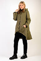 Двухсторонние парки женские опт Италия Rosa Shock 58Є, лот 2 шт. 1