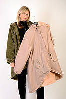 Двухсторонние парки женские опт Италия Rosa Shock 58Є, лот 2 шт. 6