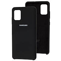 Чехол бампер Epik Silicone Case для Samsung Galaxy M51 (2020) M515 Black