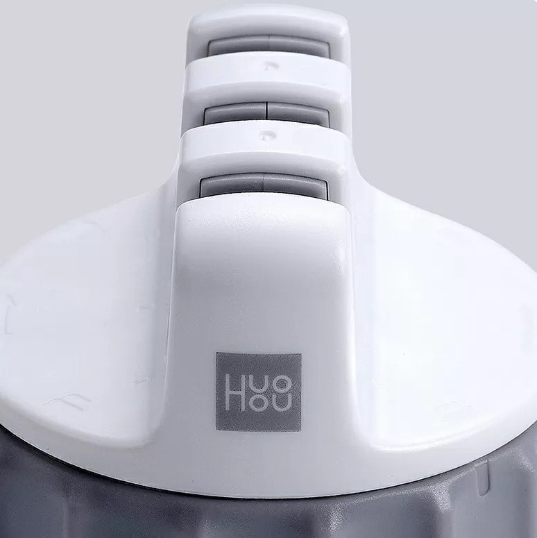Точилка для ножей Xiaomi Huohou Mini Sharpener, три разных шлифовальных круга - фото 9 - id-p1508100340