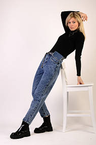 Мом женские джинсы оптом Premium 16 Є, - лот 12 шт. 1