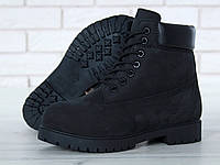 Зимние ботинки Timberland Black (Мех) ботинки тимберленд (36-40 размеры)