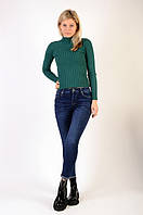 Синие скинни джинсы женские опт Miti baci 17 Є, лот 12 шт. 3