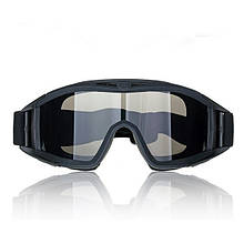Захисні окуляри балістичні окуляри-маска REVISION Locust чорні репліка