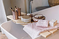 Современный алюминиевый набор аксессуаров для ванной VELLA, розовое золото, 4 предмета