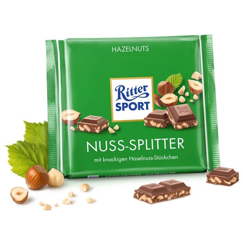 Шоколад Ritter Sport фундук, 100г - фото 1 - id-p1436371928