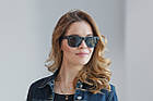 Сонцезахисні окуляри Ray Ban Вайфаеры чорні 2140-901B SKL26-146144, фото 7
