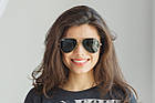 Сонцезахисні окуляри Ray Ban Aviator зелені, скло 3026D-green-g SKL26-146172, фото 6