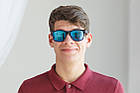 Сонцезахисні окуляри Ray Ban Вайфаеры сині, дзеркальні 2140c-55р SKL26-146174, фото 8