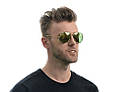 Сонцезахисні окуляри Ray Ban Aviator скло 3026haki-g SKL26-146275, фото 9