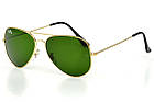 Сонцезахисні окуляри Ray Ban Aviator скло 3025D-green-gold SKL26-146282, фото 3