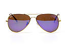 Сонцезахисні окуляри Ray Ban Авіатори дзеркальні 3025w3282p SKL26-146770, фото 4