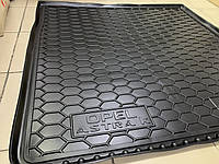 Килимок в багажник OPEL Astra K універсал з 2015 р. (Avto-gumm) пластік+гума